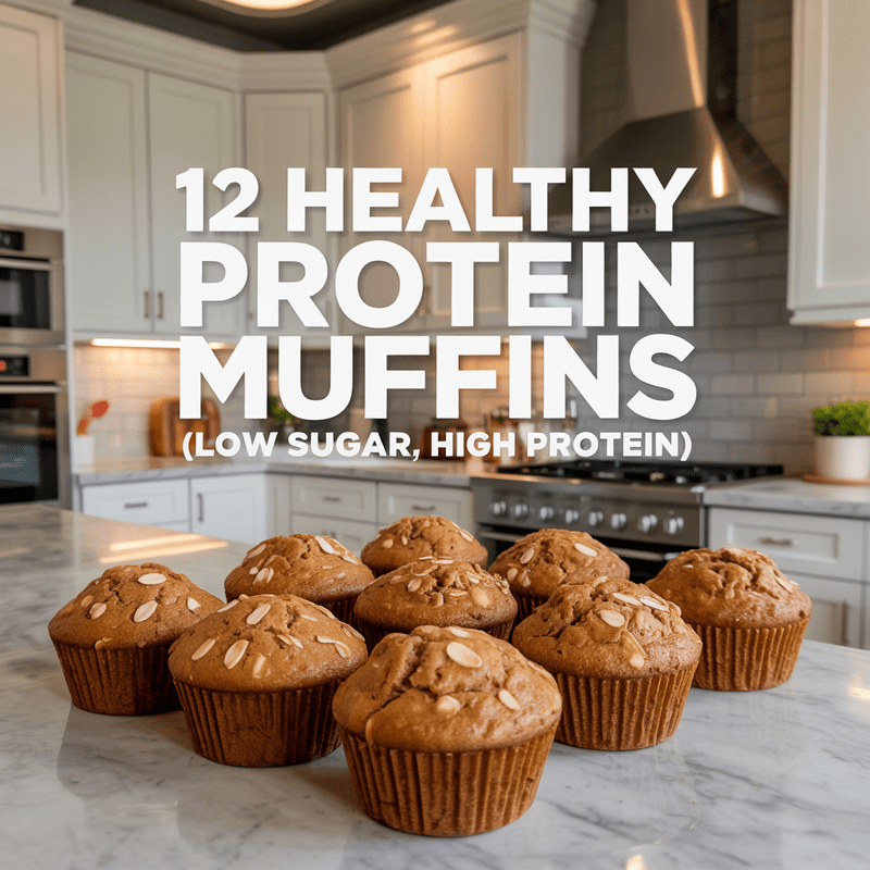 Healthy Protein Muffins